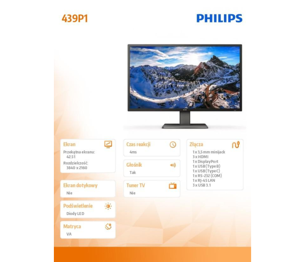 Philips 439P1/00 - 1169516 - zdjęcie 6